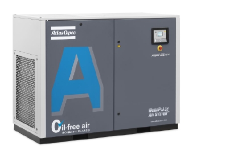 AQ30-55/15-55 VSD 噴水式無油螺桿壓縮機，15-55 kW/20-75 hp