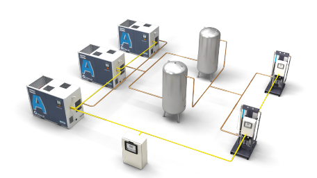 AQ-MED: 醫(yī)用噴水式螺桿壓縮機(jī)